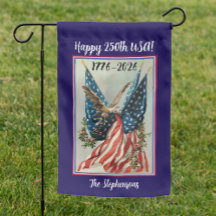USA 250 4th of July American Eagle Custom name