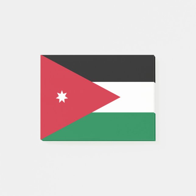 Drapeau de Jordanie Post-it® Notes (Devant)