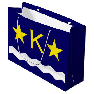 Drapeau de Kinshasa, Congo Grand sac cadeau