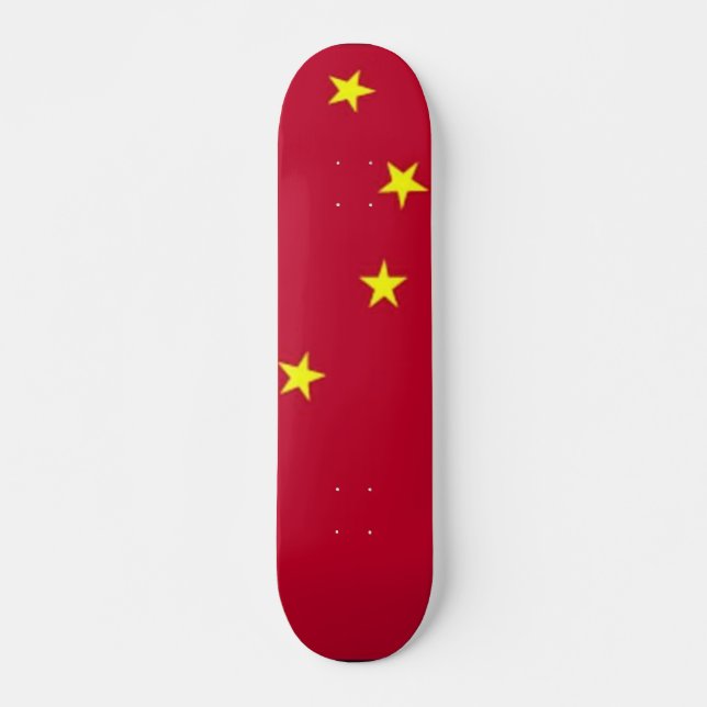 Drapeau de la Chine Skateboard (Devant)