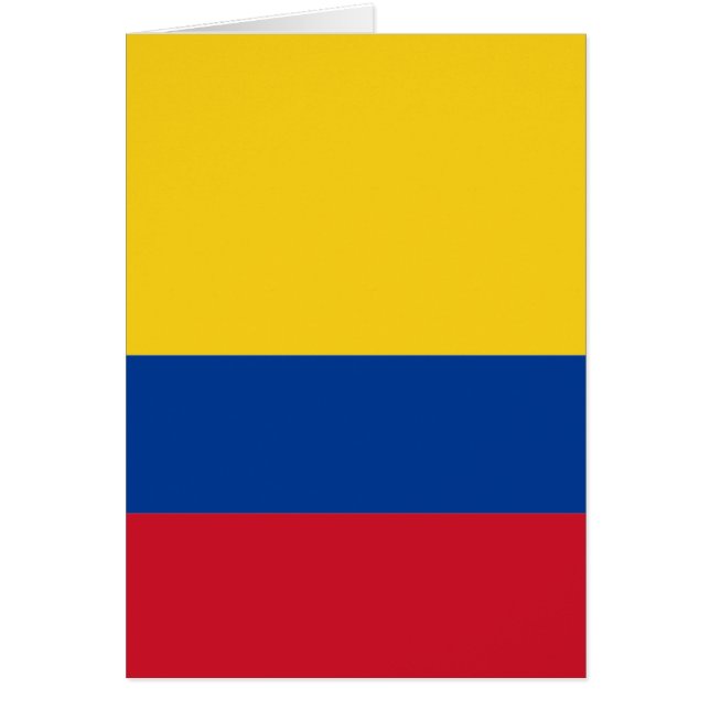Drapeau de la Colombie (Devant)