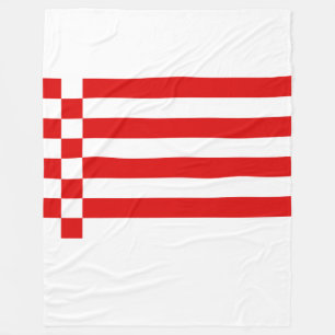 Drapeau de la couverture en polaire de Brême