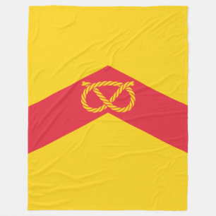 Drapeau de la couverture en polaire du Staffordshi