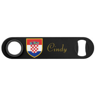 Drapeau de la Croatie personnalisé