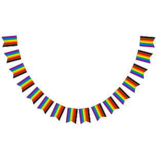 Drapeau de la fierté arc-en-ciel de Philly