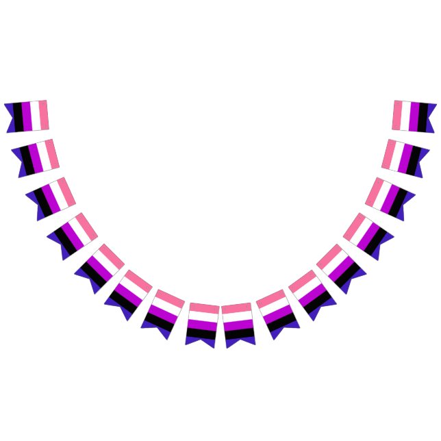 Drapeau de la fierté de la fluidité du genre (Tout)