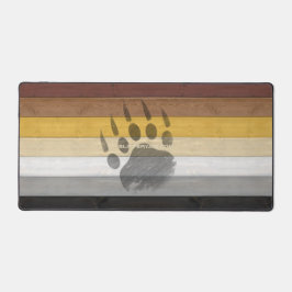 drapeau de la fierté de l'ours de SlipperyJoe's te