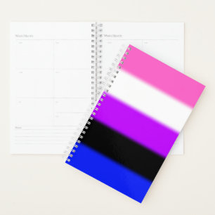 Drapeau de la Fierté Genderfluide