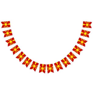 Drapeau de la Macédoine du Nord