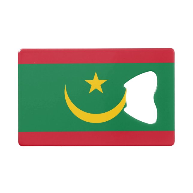 Drapeau de la Mauritanie (Devant (Horizontal))