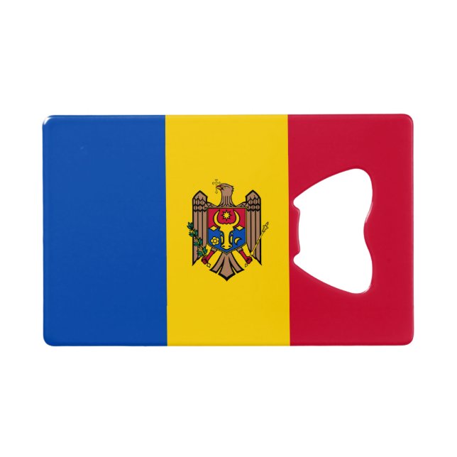 Drapeau de la Moldavie (Dos Horizontal)