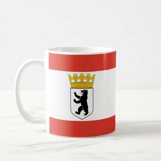 Drapeau de la Mug de café de Berlin (Gauche)