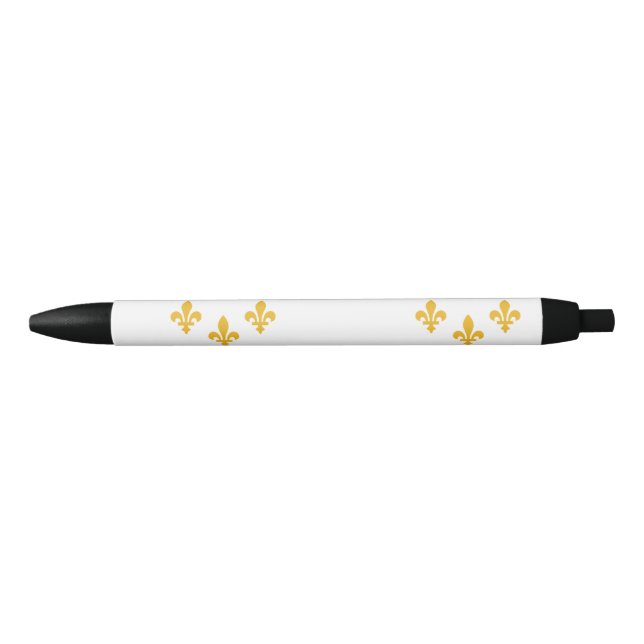 Drapeau de la Nouvelle-Orléans, Stylo d'encre noir (Devant)