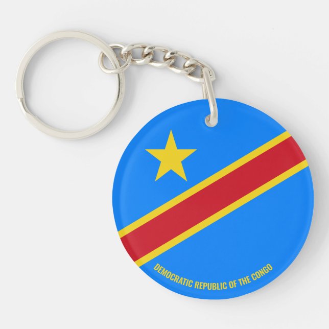 Drapeau de la République démocratique du Congo (Devant)