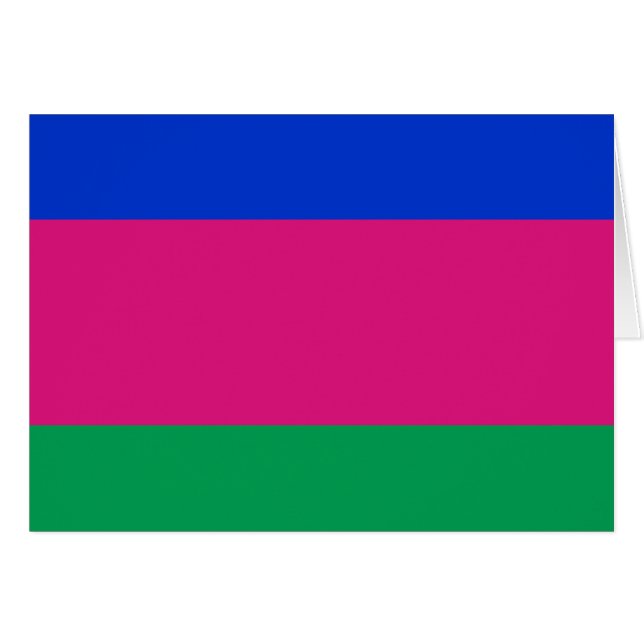 Drapeau de la République populaire du Kuban (Devant horizontal)