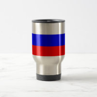 Drapeau de la Russie Voyage / Mug Commuter