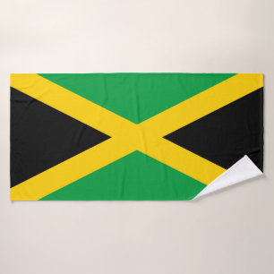 Drapeau De La Serviette De Bain Jamaïque