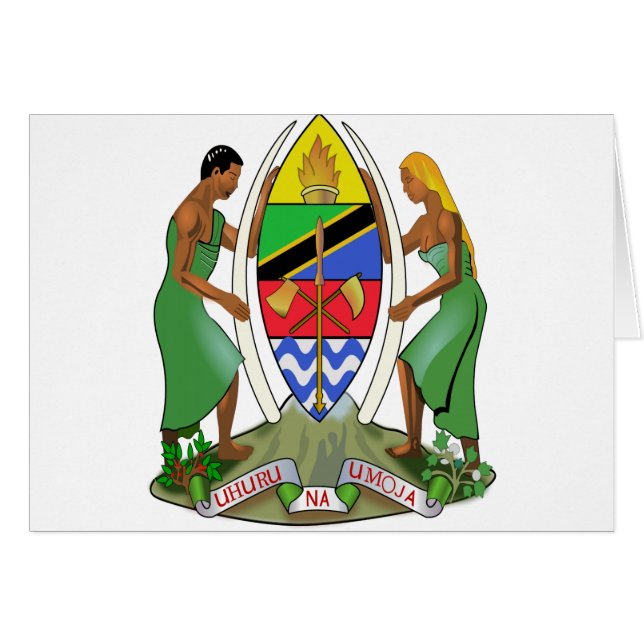 Drapeau de la Tanzanie (Devant horizontal)