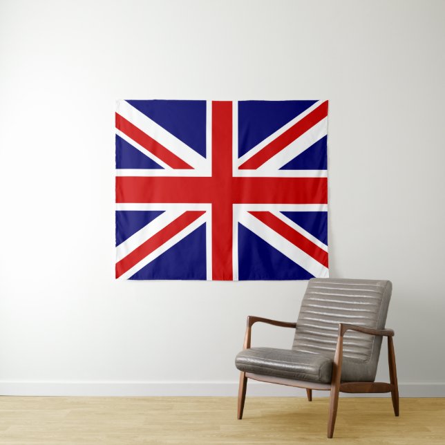 Drapeau de la Tapisserie du Royaume-Uni (En situation (horizontale))