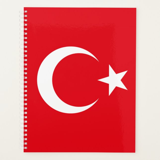 Drapeau de la Turquie (Devant)