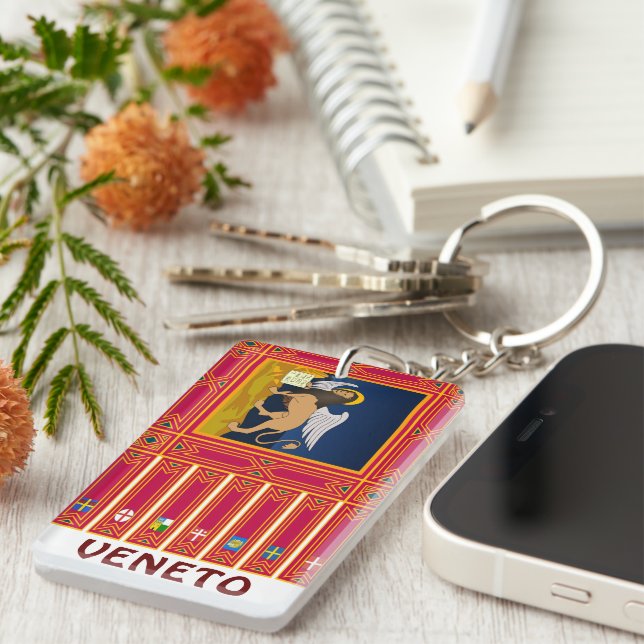 Drapeau de la Vénétie (Italie) (Devant droit)