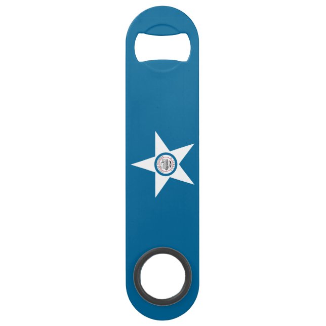 Drapeau de la ville de Houston, Texas Bar Key (Devant)