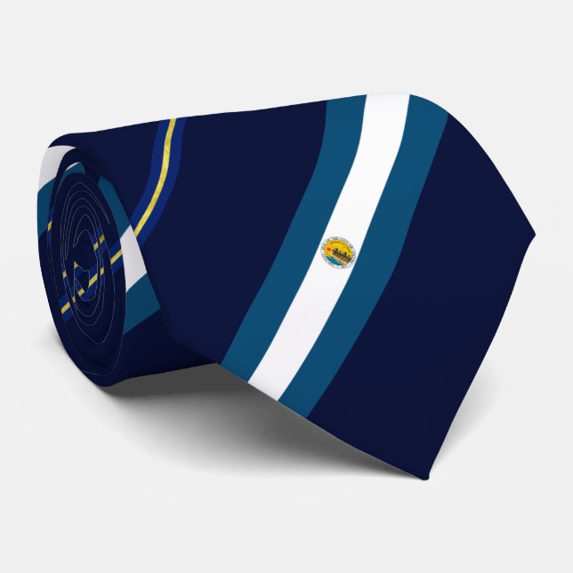 Drapeau de la ville de Tolède (Ohio) Cravate (Roulé)