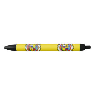 Drapeau de la ville d'Honolulu, Hawaii stylo noir