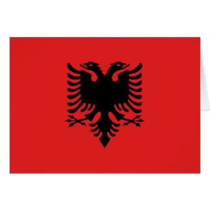 Drapeau de l'Albanie