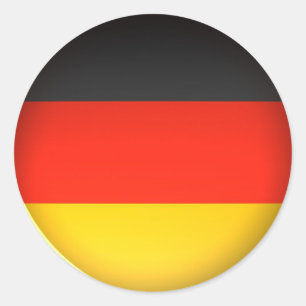 Drapeau de l'Allemagne - autocollant
