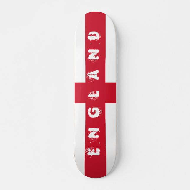 Drapeau de l'Angleterre Skateboard (Devant)