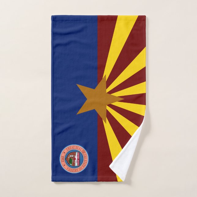 Drapeau de l'Arizona (Serviette à main)