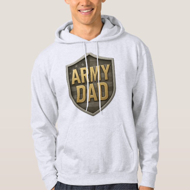 Drapeau de l'armée Bouclier Sweat à capuche (Devant)