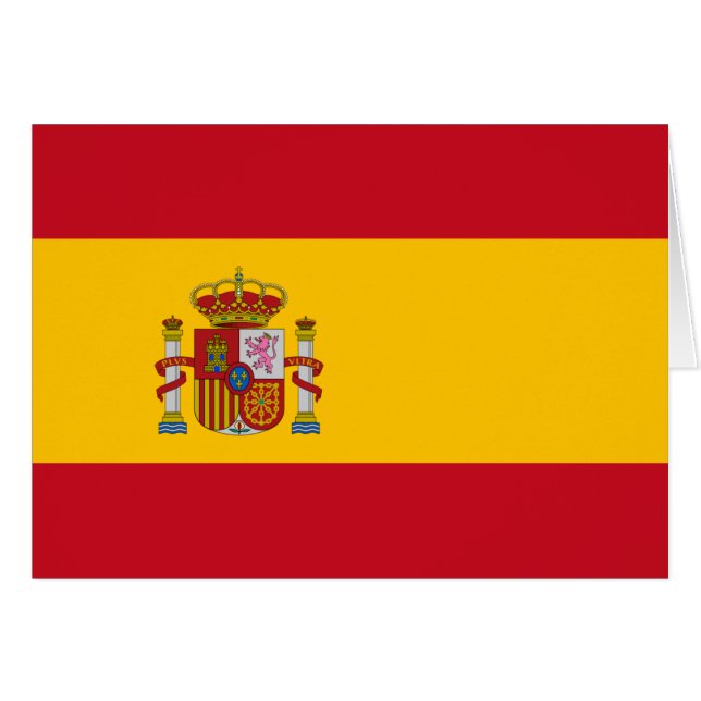 Drapeau de l'Espagne (Devant horizontal)