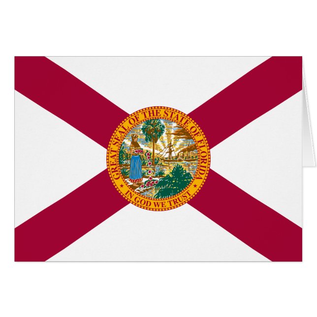 Drapeau de l'État de Floride (Devant horizontal)