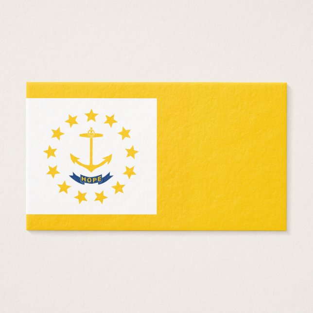 Drapeau de l'État de Rhode Island (Devant)
