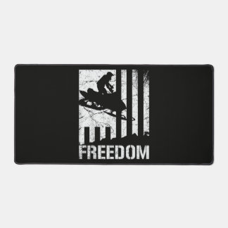 Drapeau de liberté de motoneige motoneigisme