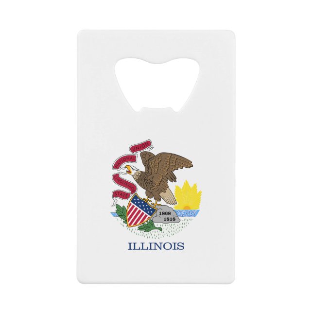 Drapeau de l'Illinois (Devant)