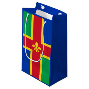 Drapeau de Lincolnshire petit sac cadeau