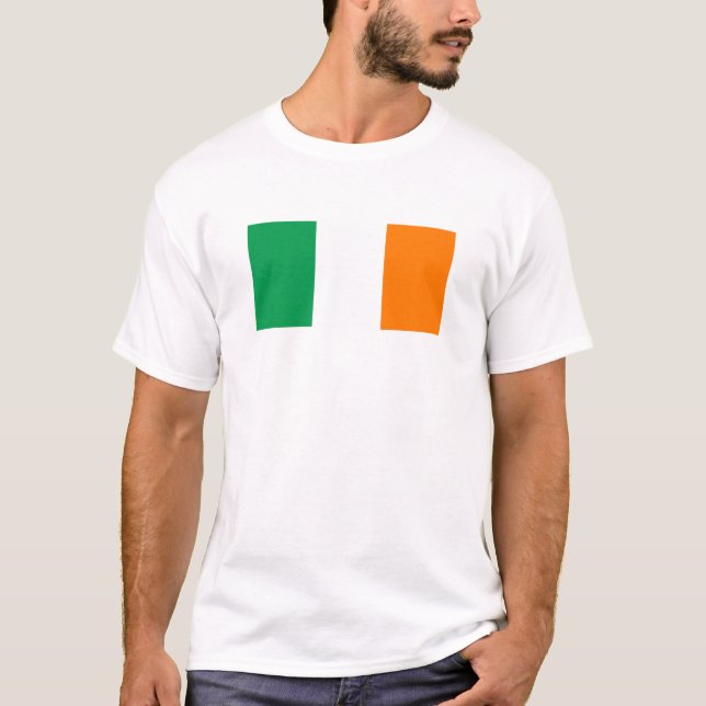 Drapeau de l'Irlande T-shirt (Devant)
