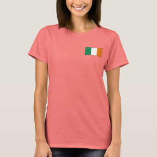 Drapeau de l'Irlande + T-shirt de carte