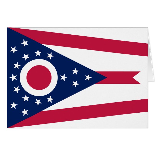 Drapeau de l'Ohio (Devant horizontal)