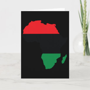 Drapeau de l'Unia panafricaine Carte du continent