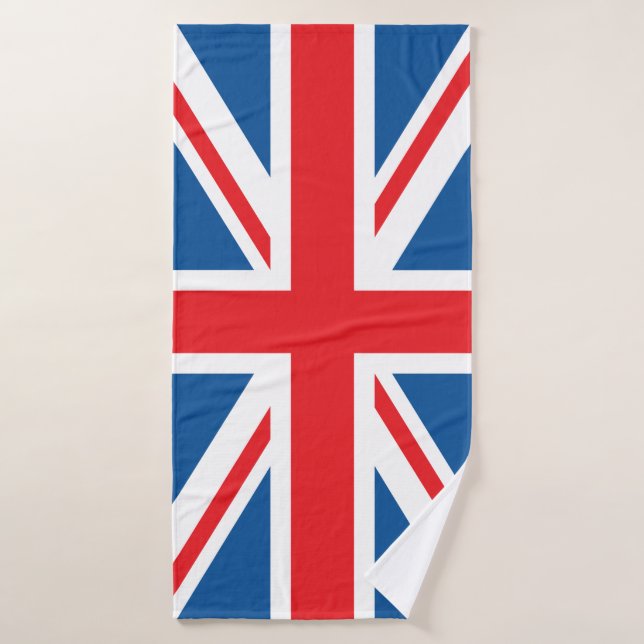 Drapeau de l'Union britannique (Union Jack) (Serviette de bain)