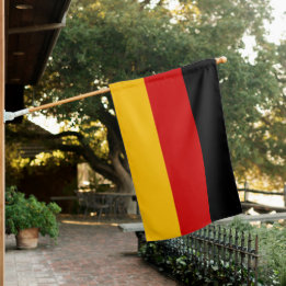 Drapeau De Maison Allemagne
