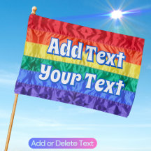 Créez votre propre texte personnalisé Rainbow pers