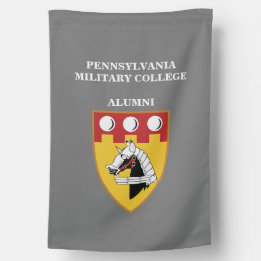 Drapeau De Maison HOUSE FLAG w/'67 - '72 PMC SEAL Logo