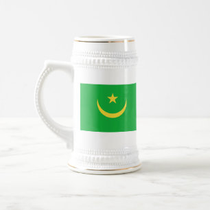 Drapeau de Mauritanie ~ Plan Mug