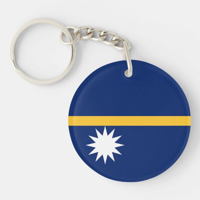 Drapeau de Nauru (Devant)