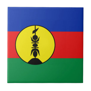 Drapeau de Nouvelle-Calédonie Carreau de céramique